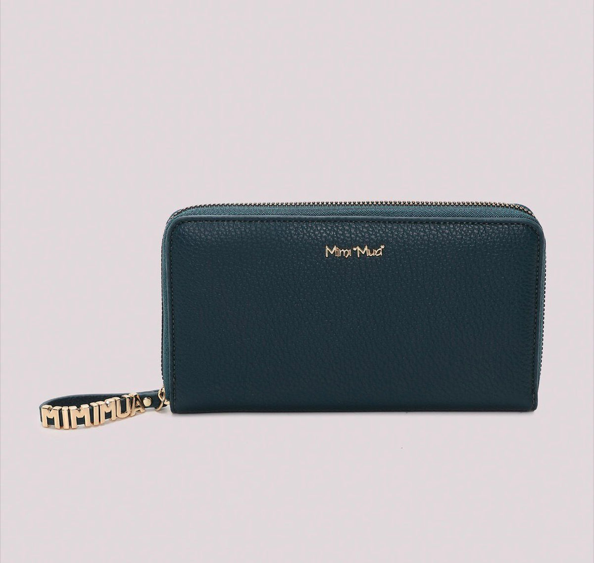 PORTAFOGLIO GRANDE BASIC CON TIRA ZIP LOGATO