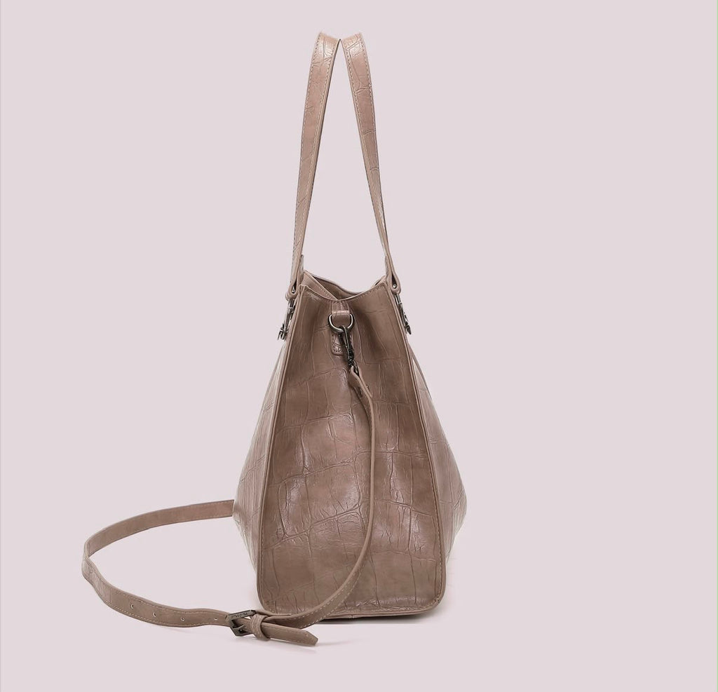 BORSA SHOPPING EFFETTO COCCO- MIMI’ MUA’