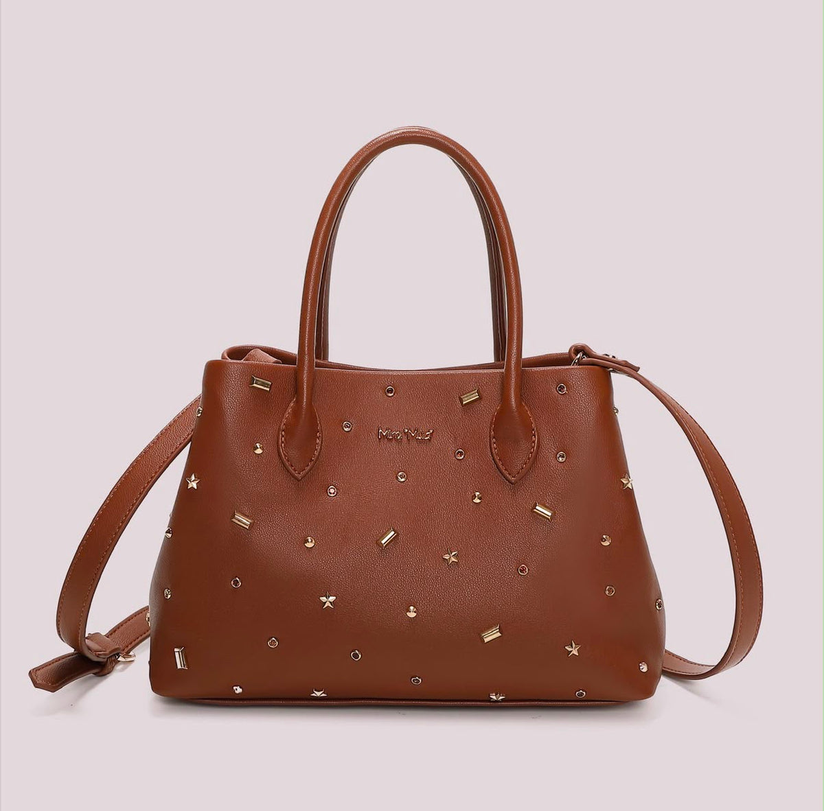 BORSA A SHOPPING CON APPLICAZIONI COLORATE- MIMI’ MUA’